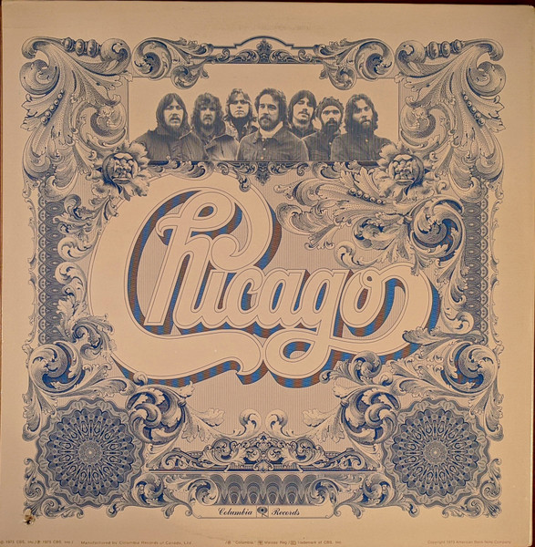 Chicago VI - Quadro-Vinyl-Album Rückseite Placeholder image