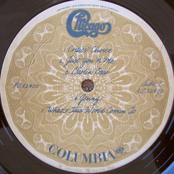Chicago VI - LP-Label Seite A Placeholder image