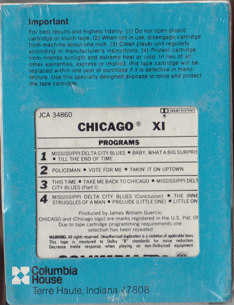 Chicago XI - Cartridge-Box Rückseite Placeholder image