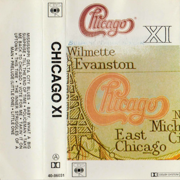 Chicago XI - Cassetten-Inlay-Front Placeholder image