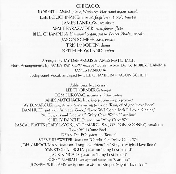 Chicago XXX - Booklet, Seite 13 Placeholder image