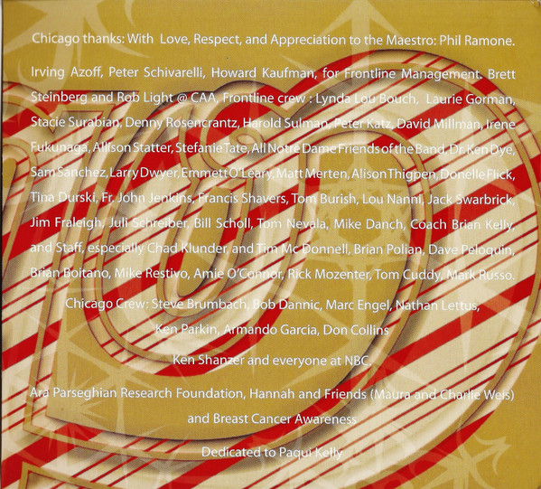 Chicago XXXIII: O Christmas Three, CD-Digipack, Innenseite 3 Placeholder image