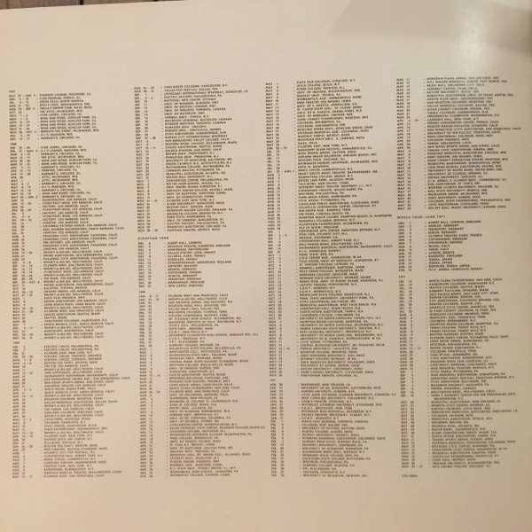 Chicago at Carnegie Hall - Konzert-Buch Rückseite Placeholder image