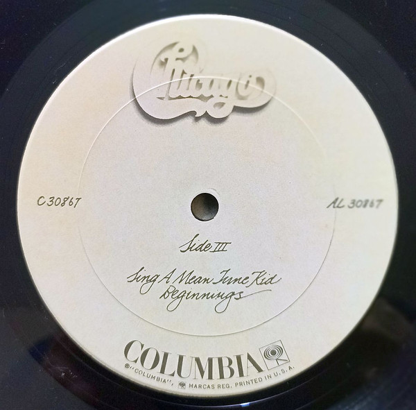Chicago at Carnegie Hall - Vinyl-Columbia-Label Seite 3 Placeholder image