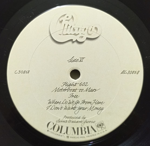Chicago at Carnegie Hall - Vinyl-Columbia-Label Seite 6 Placeholder image