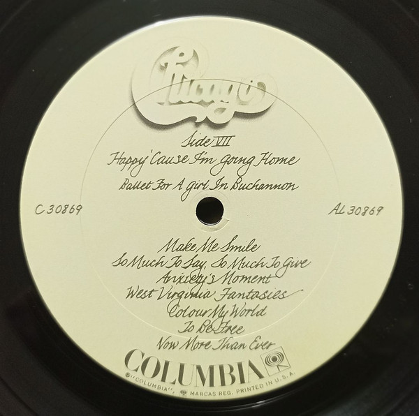 Chicago at Carnegie Hall - Vinyl-Columbia-Label Seite 7 Placeholder image