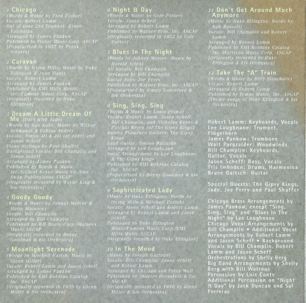 Night & Day - Bigband - CD-Booklet, Seite 2 Placeholder image