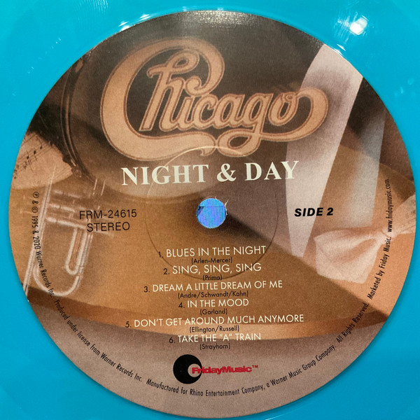 Night & Day - Bigband - LP-Label, Seite 2 Placeholder image